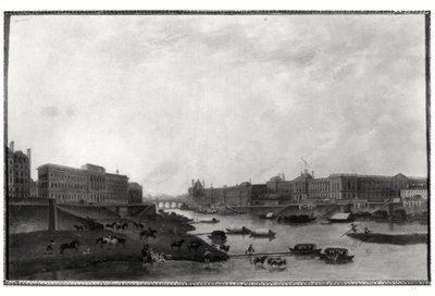 View of Paris from the Pont-Neuf by Pierre Antoine Demachy
